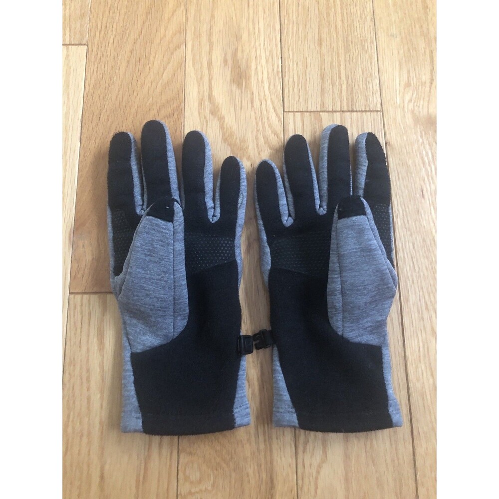 HEAD‎ Women's  Running Gloves Gray Black Size Large with clips - Picture 2 of 4